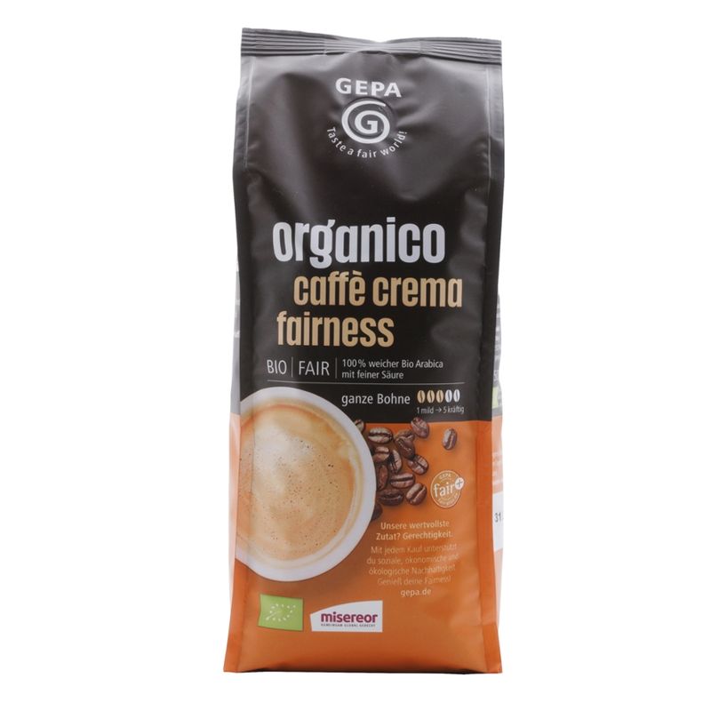 GEPA - The Fair Trade Company Bio organico caffè crema fairness - Produktbild