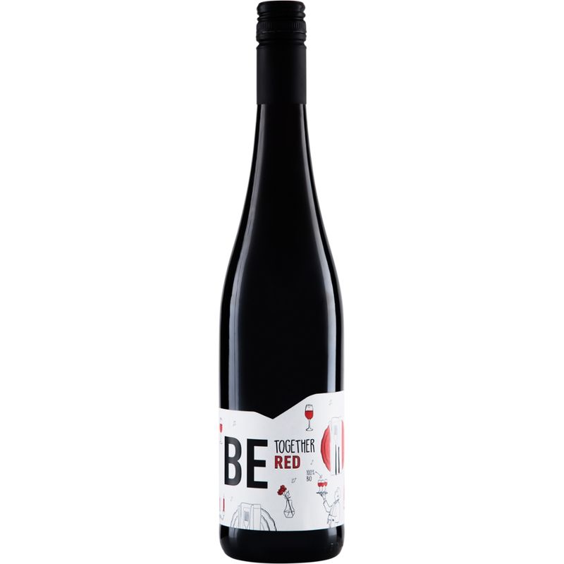 Riegel Erzeugermarken BE TOGETHER RED Cuvée QW Schäfer-Heinrich - Produktbild