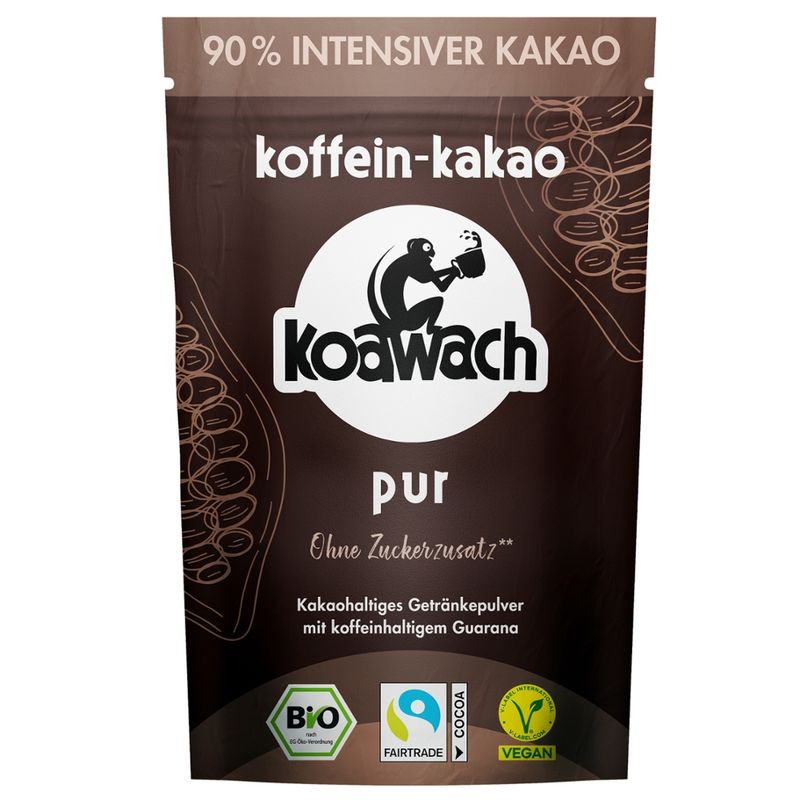 koawach koawach Bio Koffein-Kakao Pur - Produktbild
