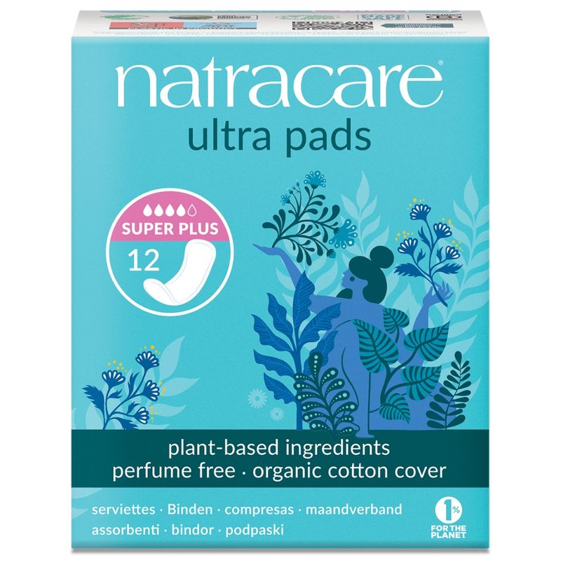 Natracare Binde Ultra Super Plus 12 St - Produktbild