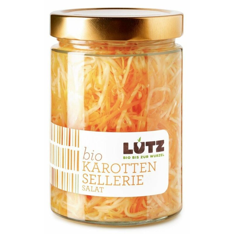 Lutz Karotten-Sellerie Salat ; Bio-Einlegegemüse - Produktbild
