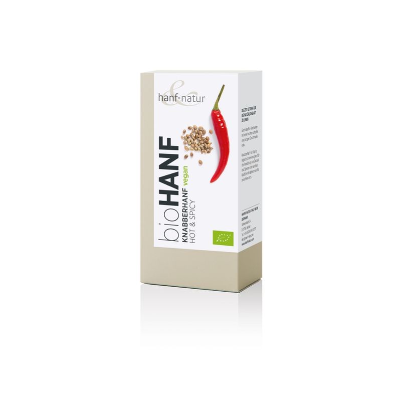 hanf & natur Bio Knabberhanf hot&spice - Produktbild