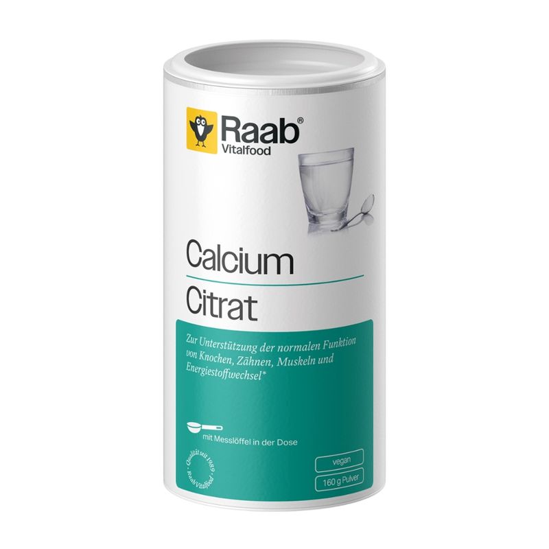 Raab Vitalfood Calciumcitrat Pulver - Produktbild