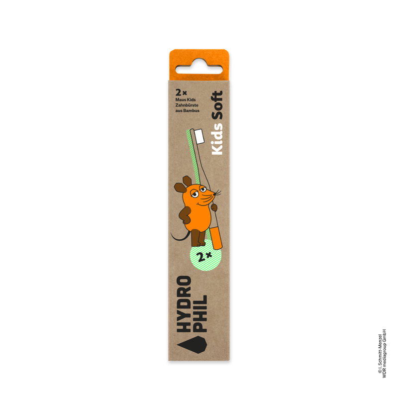 HYDROPHIL Hydrophil - Kinder - Zahnbürste - Maus Doppelpack - Produktbild