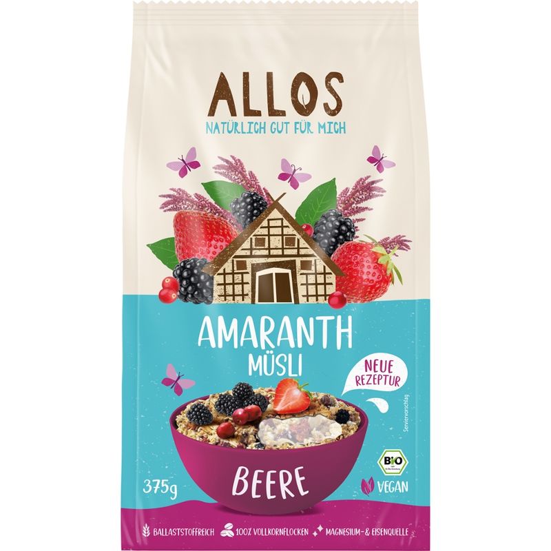Allos Amaranth Müsli Beere - Produktbild