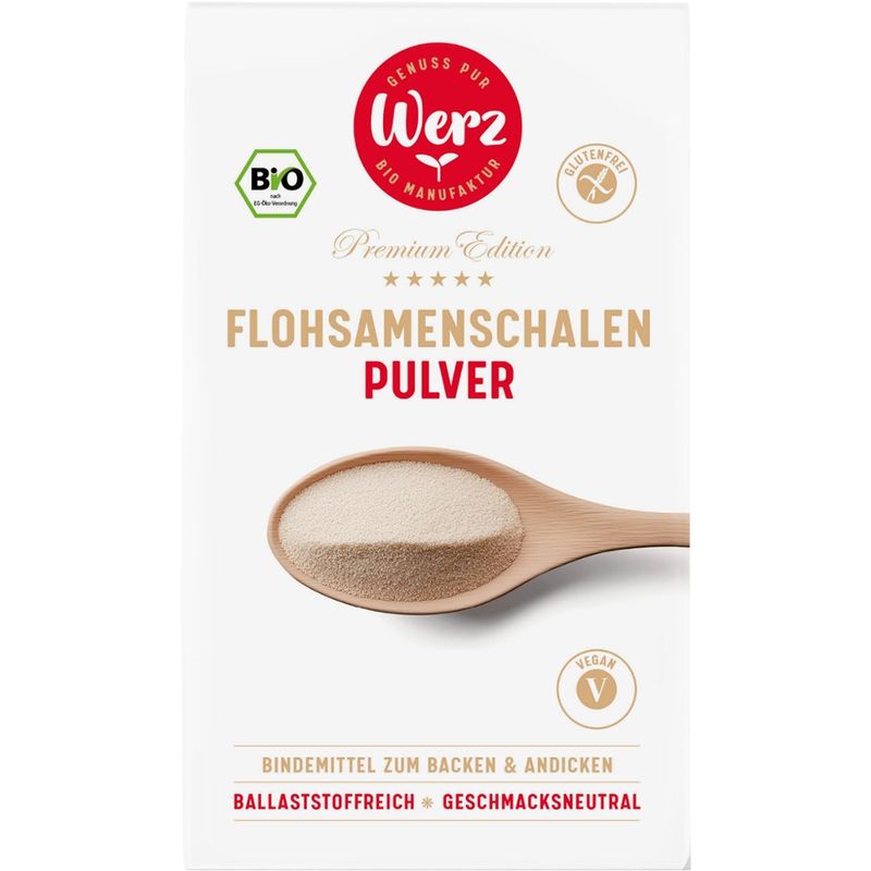Naturkornmühle Werz Werz Flohsamenschalen-Pulver, BIO - Produktbild