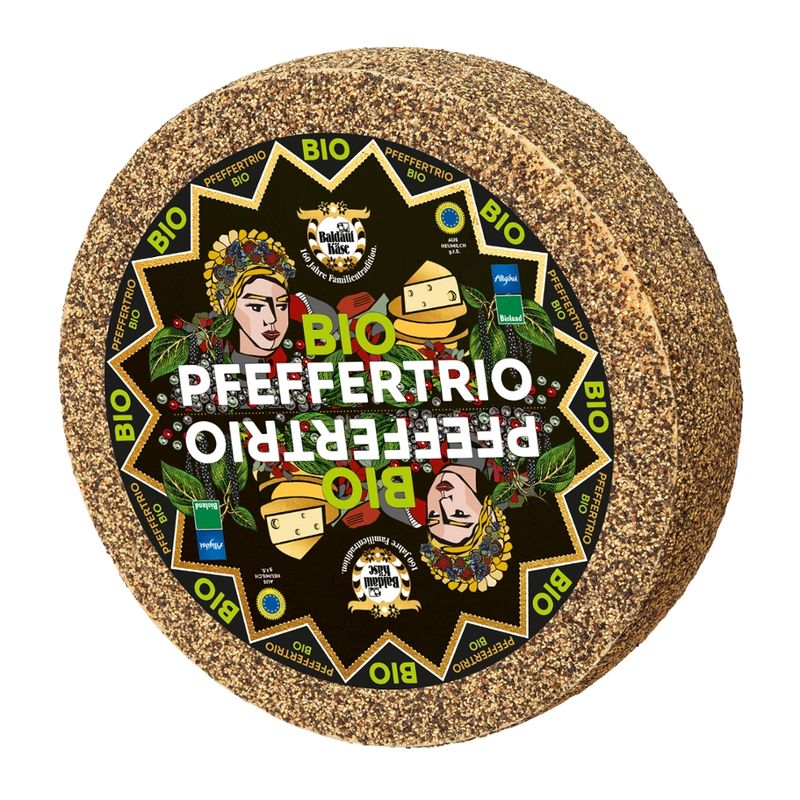 Baldauf Käse Baldauf Bio Pfeffertrio - Produktbild