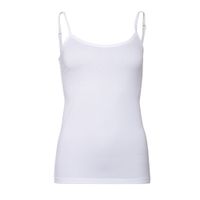 Damen Spaghetti-Top, 2er Pack, white - Produktbild
