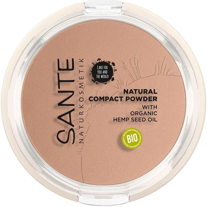 Sante Natural Compact Powder 02 Neutral Beige - Produktbild