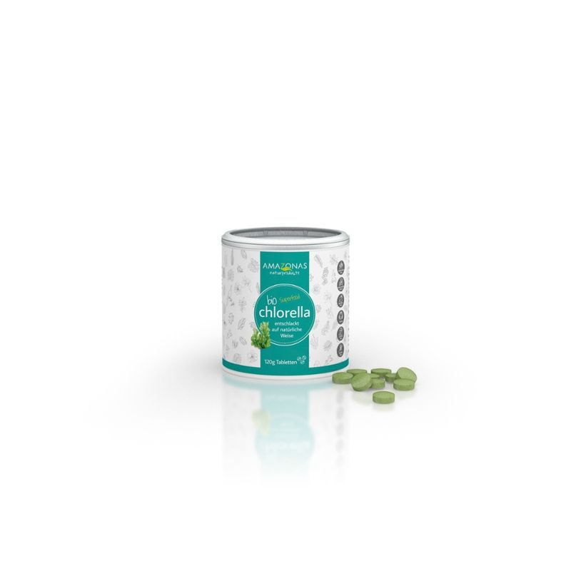 Amazonas Naturprodukte Chlorella Tabletten Bio - Produktbild