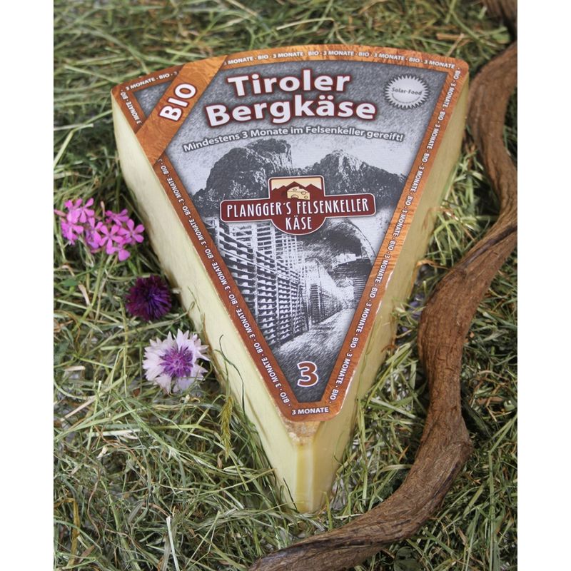 Plangger Plangger Bio Tiroler Bergkäse mindestens 3 Monate gereift - Produktbild