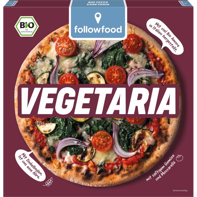 followfood Pizza Vegetaria Bio - Produktbild