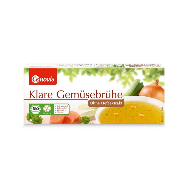 Cenovis Klare Gemüsebrühe hefefrei - Produktbild