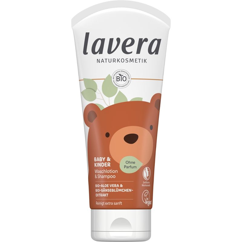 lavera Baby & Kinder Waschlotion & Shampoo - Produktbild