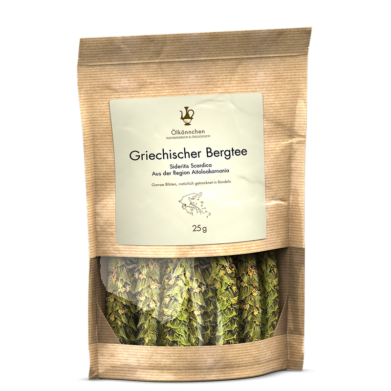 Ölkännchen Ölkännchen Griechischer Bergtee Sideritis Scardica, Aitoloakarnania GR 25g-Tüte - Produktbild