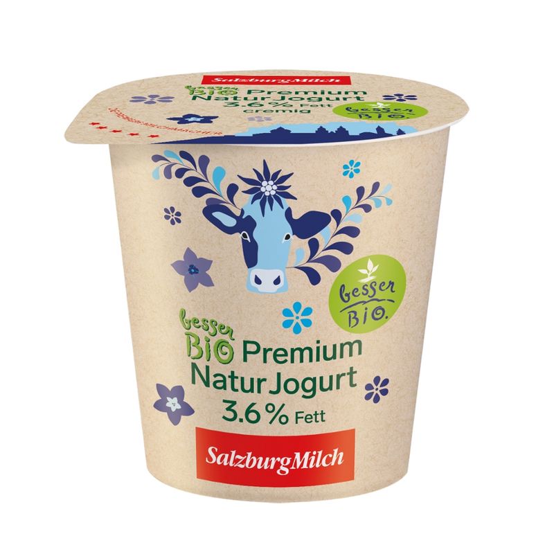 SalzburgMilch SalzburgMilch Bio Premium Jogurt natur 3,6% 150g - Produktbild