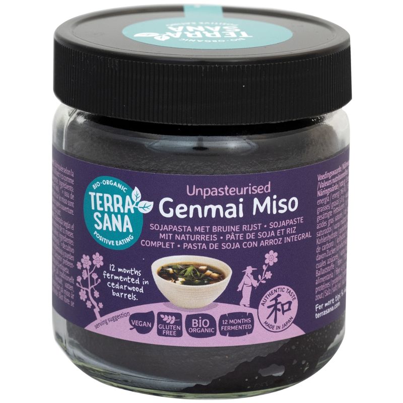 TerraSana Genmai Miso unpasteurisiert - Produktbild
