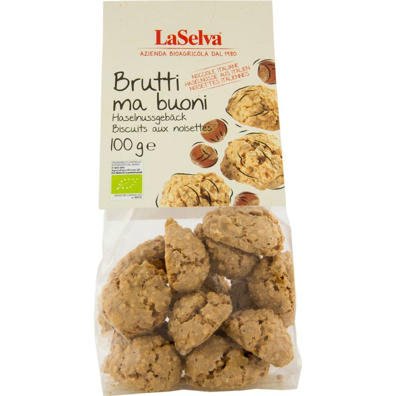 LaSelva Brutti ma buoni - Haselnussgebäck - Produktbild
