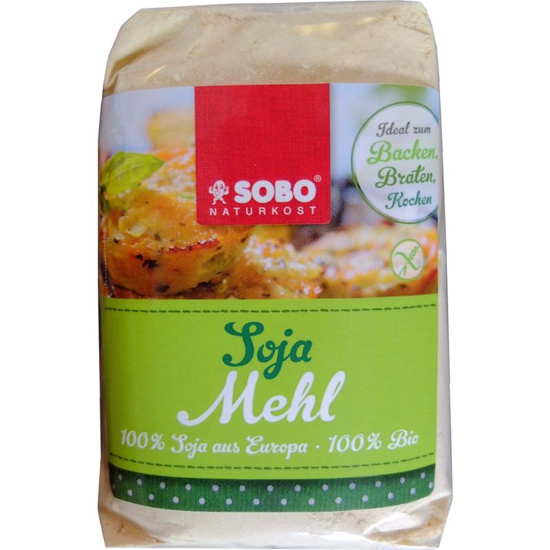 Sobo Soja-Mehl, vollfett, garantiert glutenfrei - Produktbild