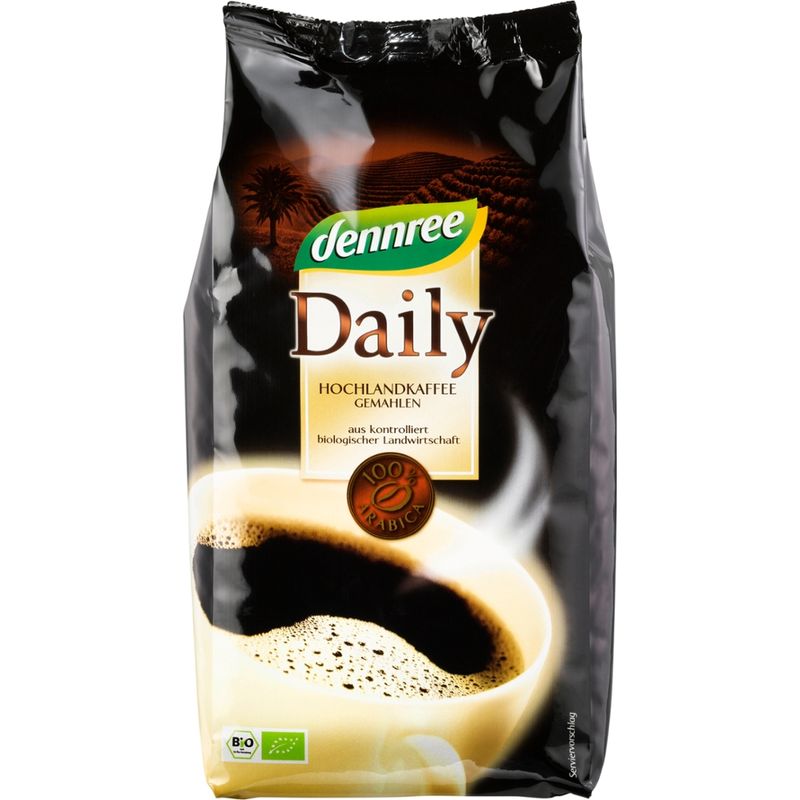 dennree Daily Hochlandkaffee gemahlen - Produktbild