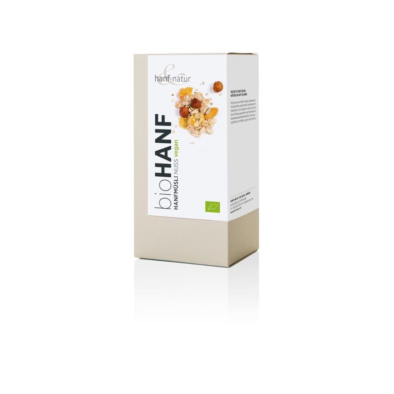 hanf & natur Bio Nuss Hanf Müsli - Produktbild