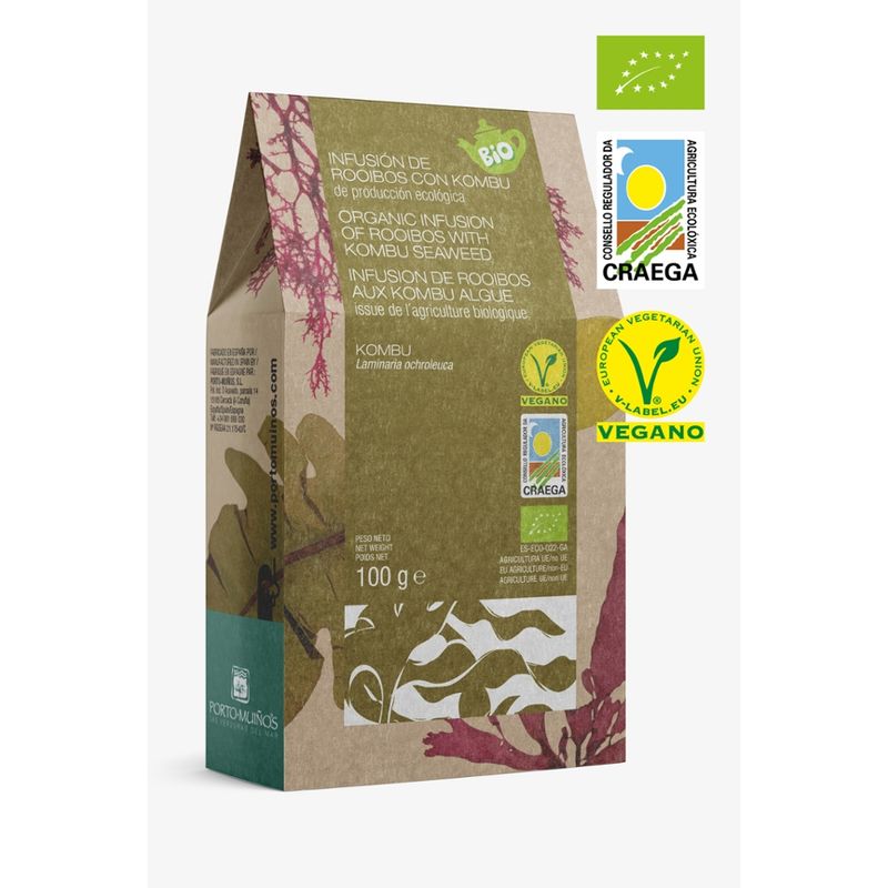 PORTO-MUIÑOS  ROOIBOSTEE MIT KOMBU-ALGEN - Produktbild