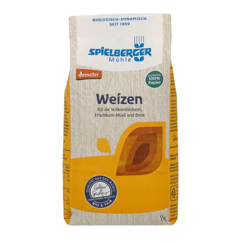 Spielberger Mühle Weizen, demeter - Produktbild