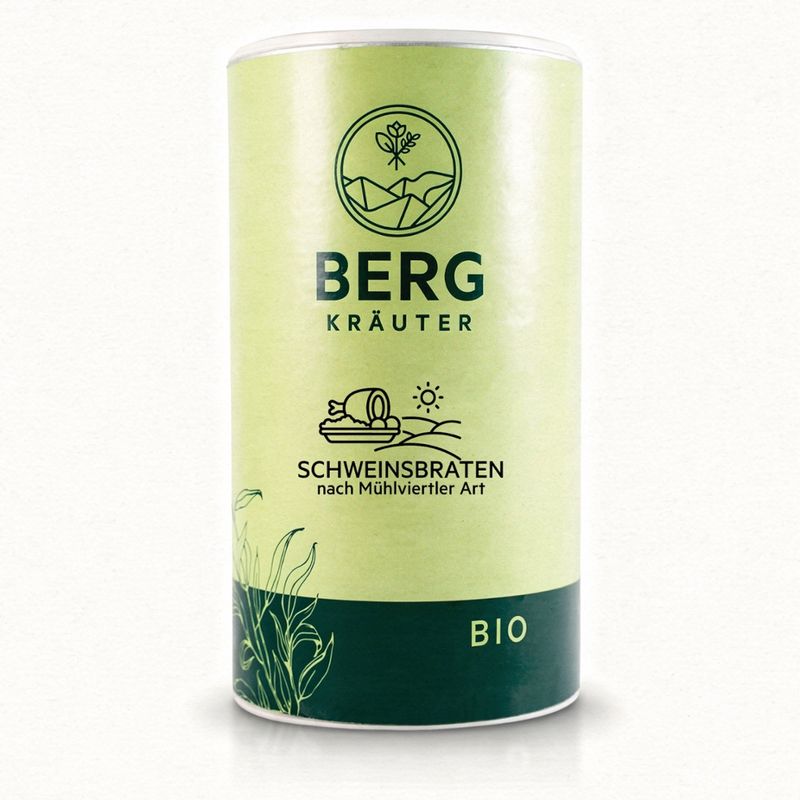 Bergkräuter Bergkräuter BIO Schweinsbraten Gewürzzubereitung 750g - Produktbild