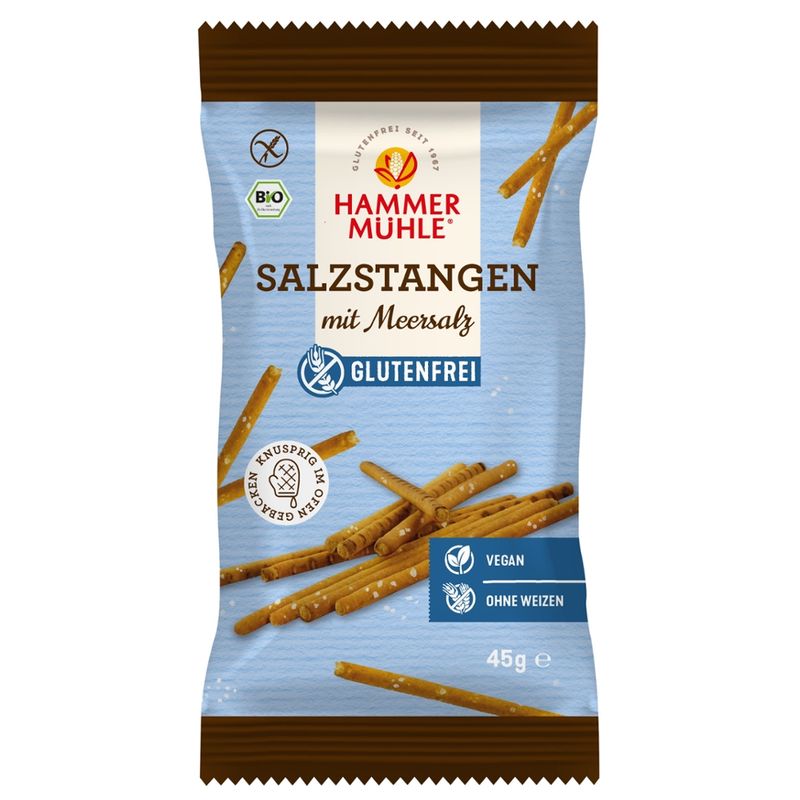 Hammermühle Bio Salzstangen mit Meersalz gf - Produktbild