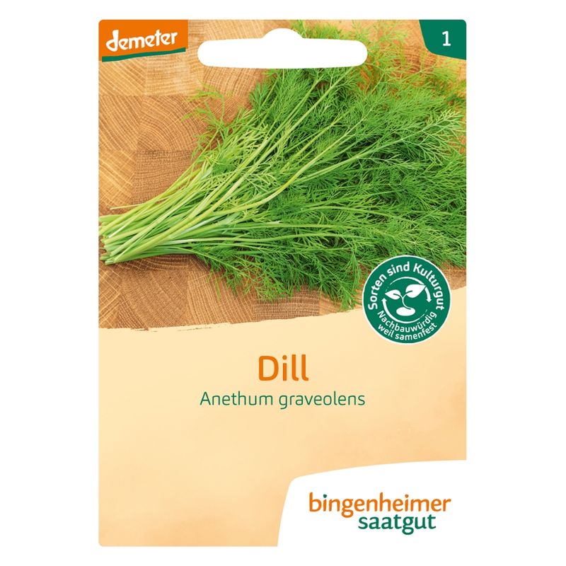 Bingenheimer Saatgut Dill Saatscheiben - Kräuter (Saatgut) - Produktbild