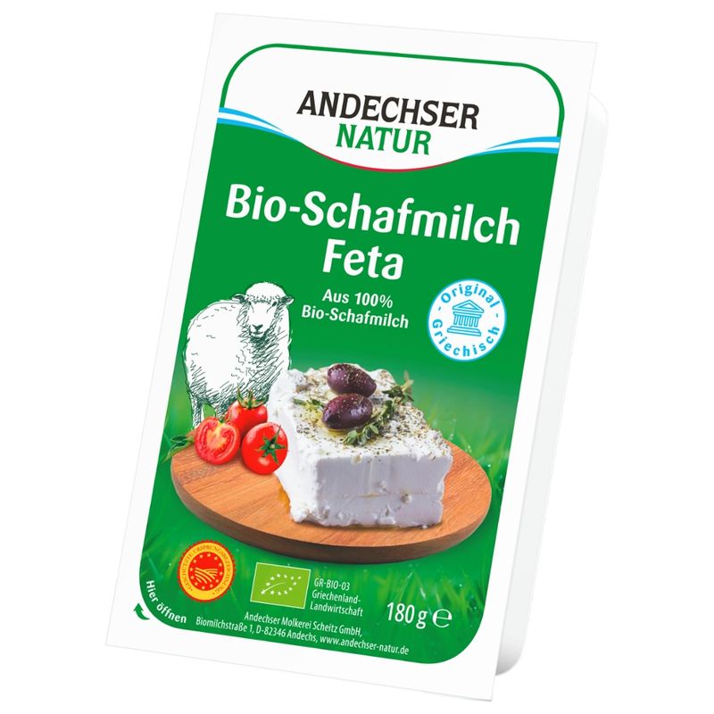 Andechser Natur Bio Schafmilch-Feta 45% - Produktbild