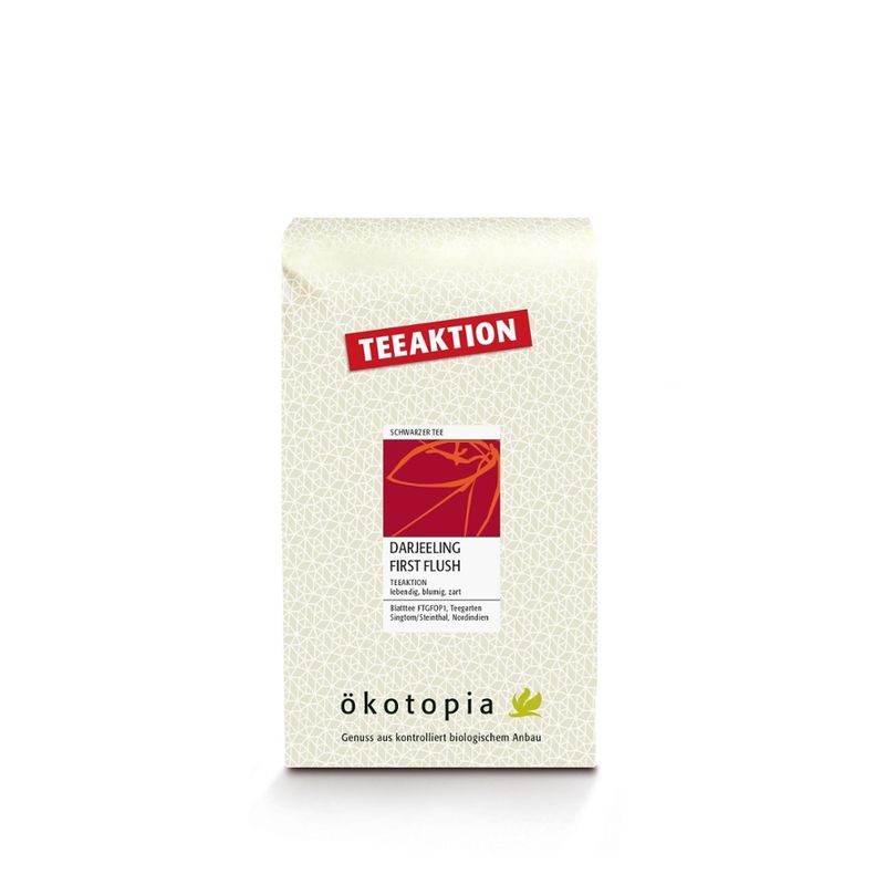 Ökotopia  Darjeeling First Flush kbA 1000g Teeaktion - Produktbild