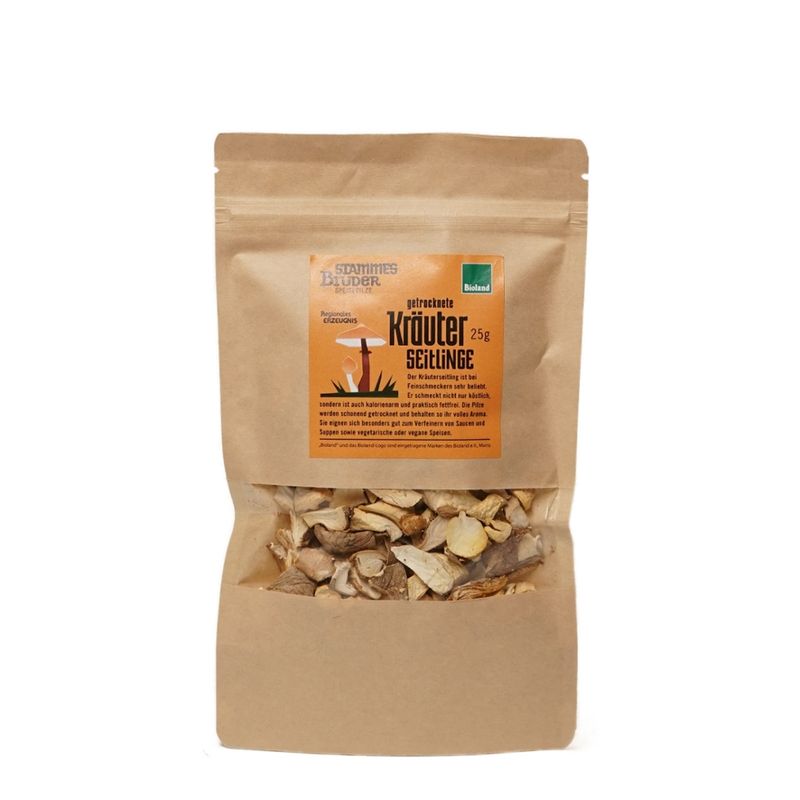 Stammesbrüder Getrocknete Kräuterseitlinge 25g - Produktbild