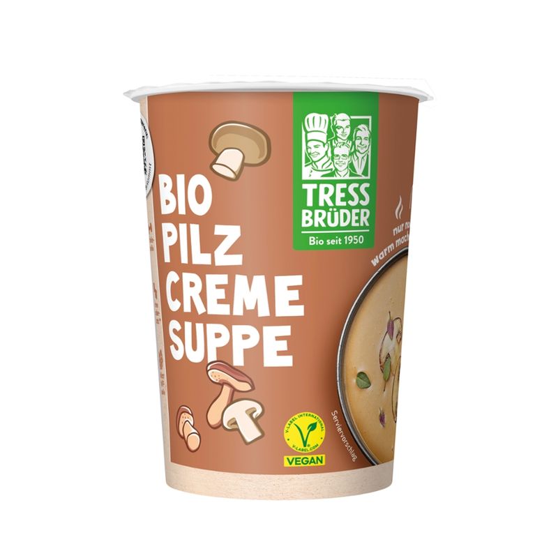 Tress Brüder Bio Pilz-Creme Suppe - Produktbild