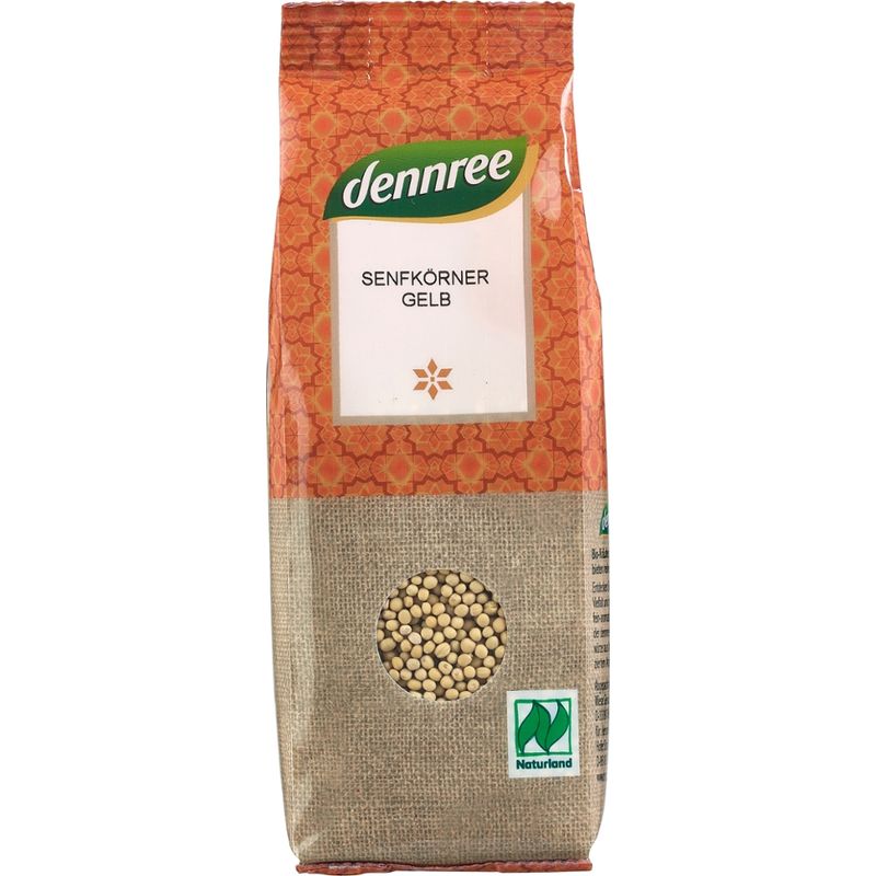 dennree Senfkörner gelb - Produktbild