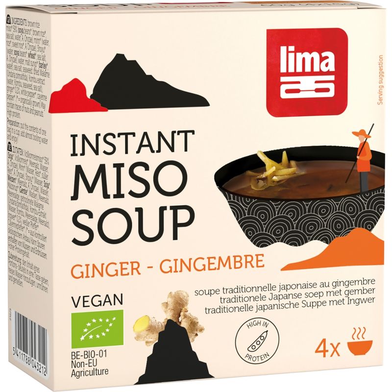 Lima Instant Miso Suppe Ingwer - Produktbild