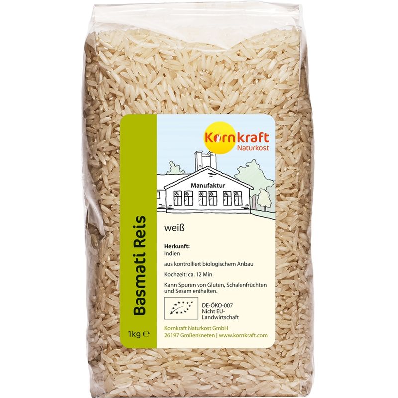 Kornkraft Basmati Reis weiß - Produktbild