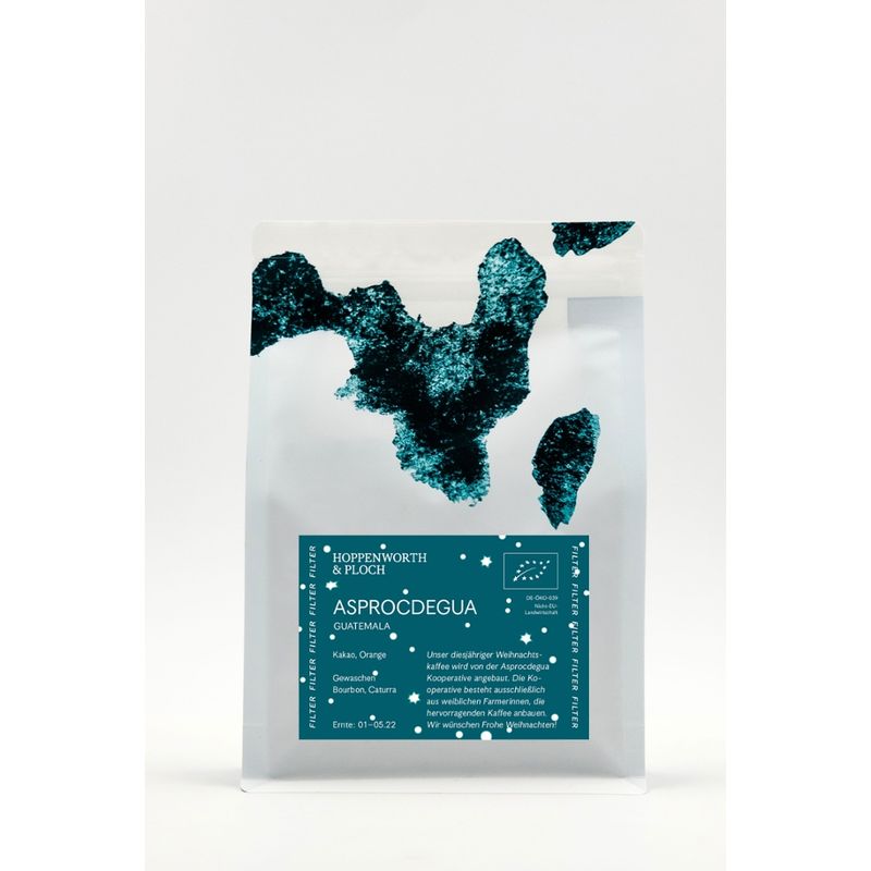 Hoppenworth & Ploch Bio Café Crème, DE-ÖKO-039, 250 g Röstkaffee - Produktbild