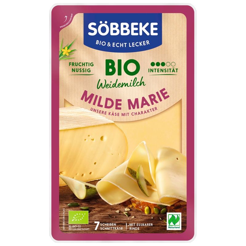 Söbbeke Bio Weidemilch Milde Marie Scheiben - Produktbild