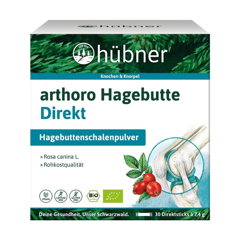 Hübner hübner® arthoro Hagebutte Direkt BIO FR-BIO-01 - Produktbild