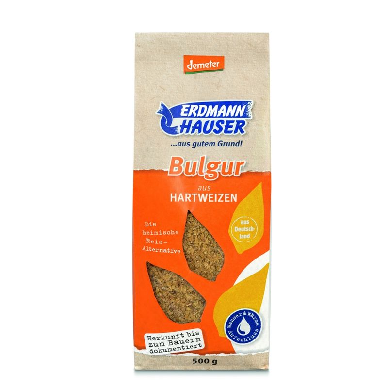 ErdmannHAUSER Getreideprodukte ErdmannHAUSER demeter Bulgur aus Hartweizen - Produktbild