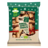Schulte Bio Dinkel Spritzgebäck Zartbitter - Produktbild