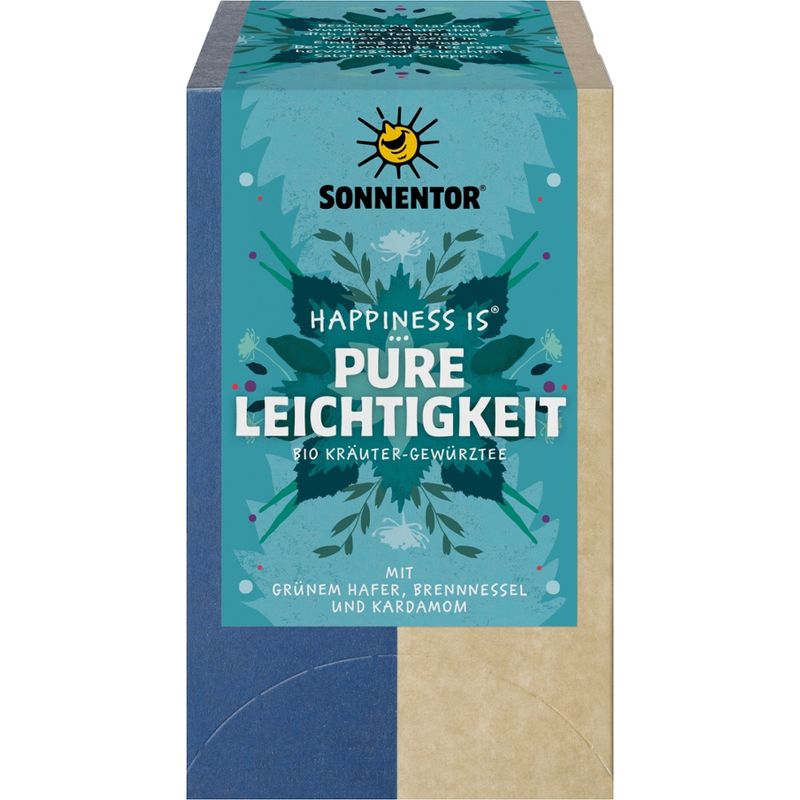 Sonnentor Pure Leichtigkeit Tee Happiness is®, Doppelkammerbeutel - Produktbild