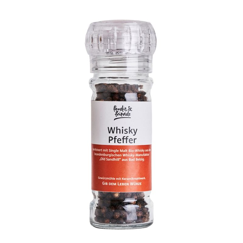 foodie & friends Keramikmühle BIO Whisky Pfeffer - Produktbild