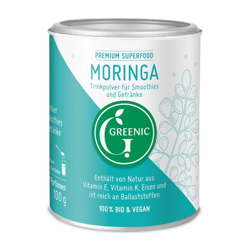 Greenic Moringa Superfood Trinkpulver - Produktbild