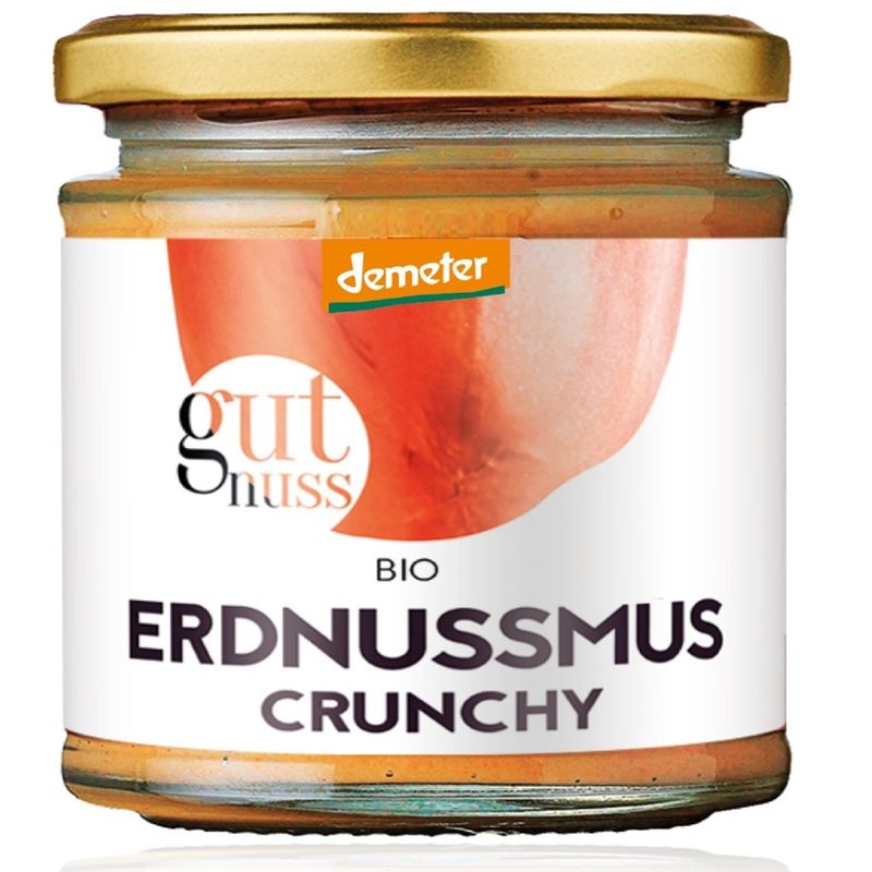 gutnuss Erdnussmus Crunchy - Produktbild