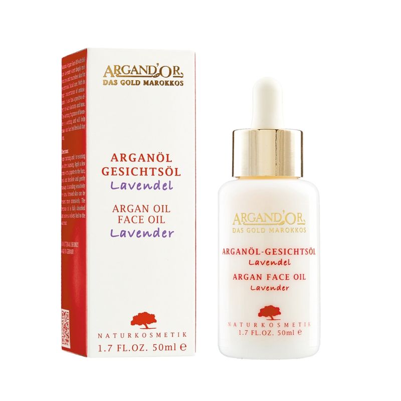 ARGAND´OR Argand'Or Arganöl Gesichtspflegeöl LAVENDEL - Gibt Feuchtigkeit und regeneriert die Haut - Produktbild