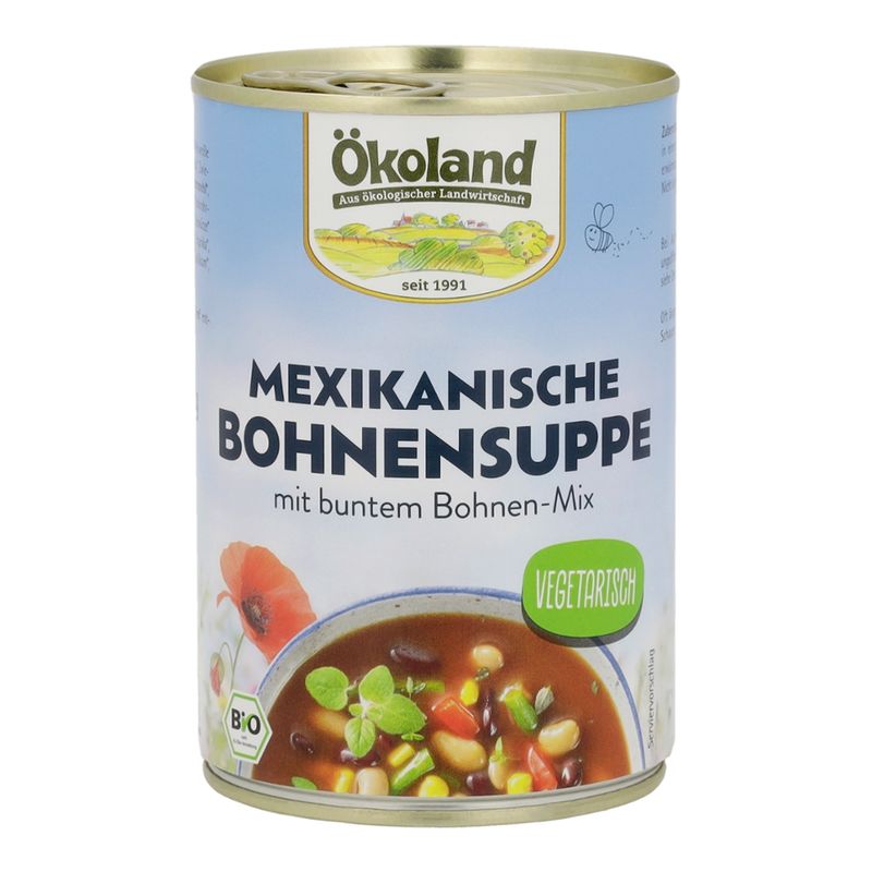 ÖKOLAND Mexikanische Bohnensuppe - Produktbild