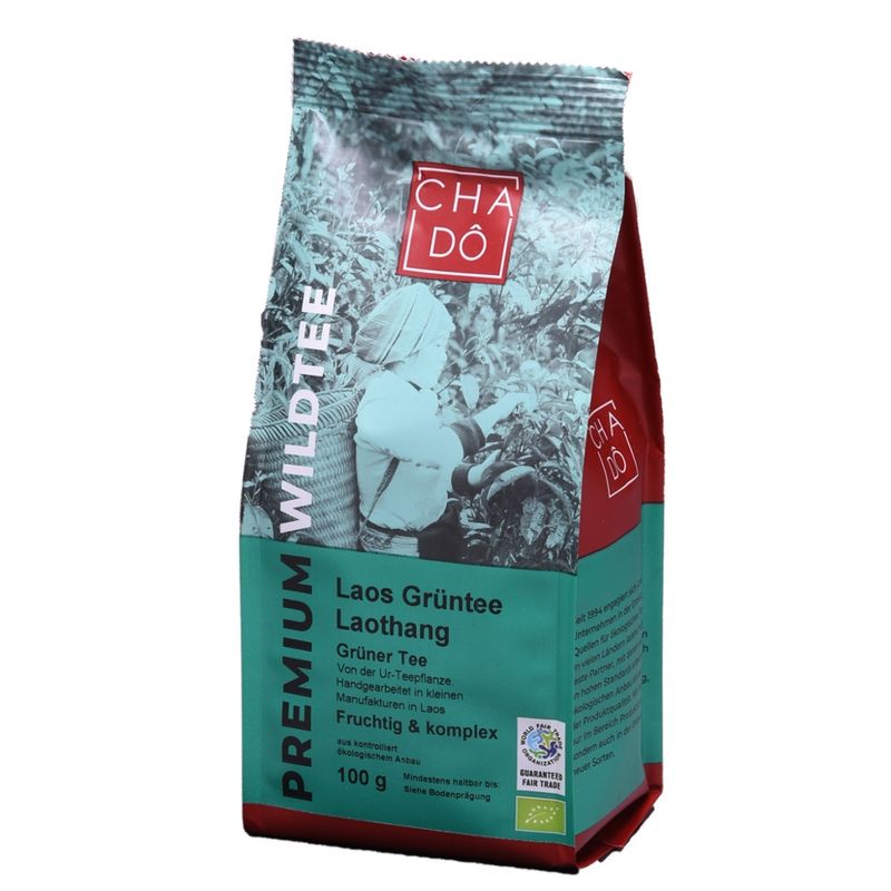 Cha Dô WildTee Laos Grüntee Laothang WFTO - Produktbild