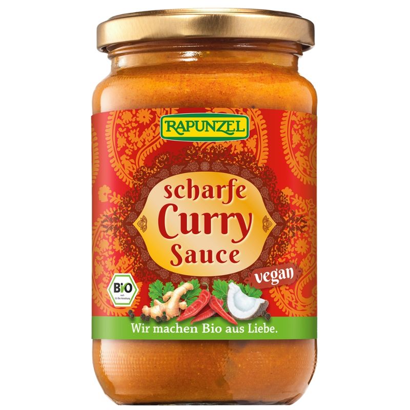 Rapunzel Curry-Sauce scharf - Produktbild